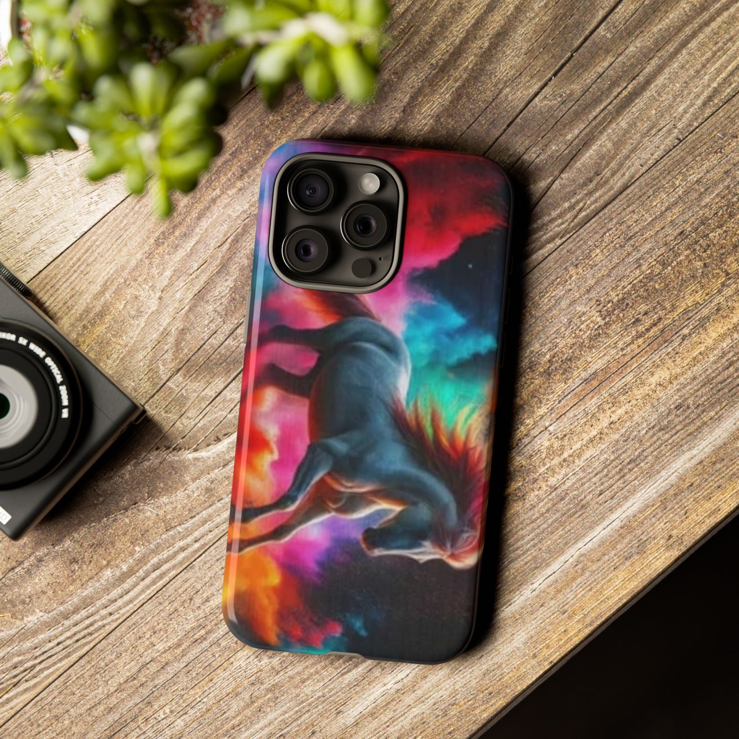 Colorful Horse - Tough Whimsical Phone Cases