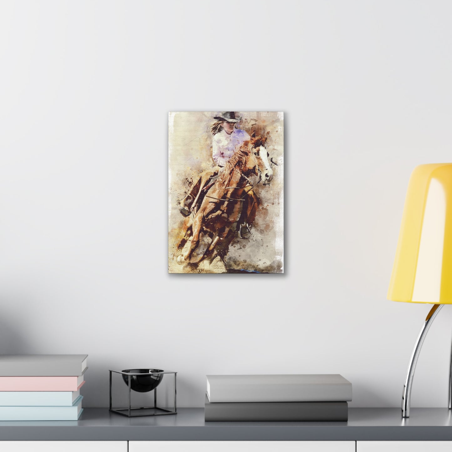 Barrel Racer - Canvas Stretched, 0.75" - Mother's Day