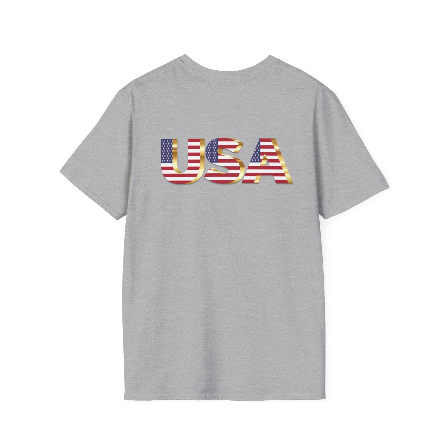 USA - Unisex Softstyle T-Shirt - Military