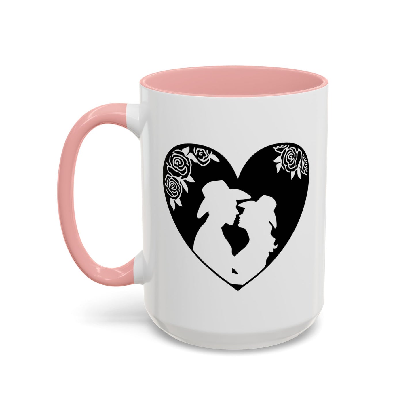 Cowboy Love - Accent Coffee Mug (11, 15oz) - Mother's Day