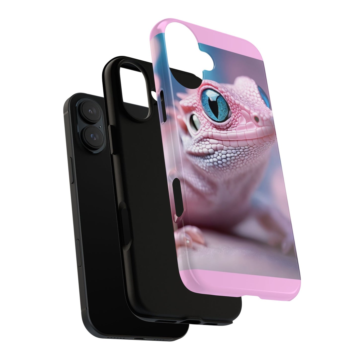 Pink Lizard - Whimsical Phone Cases