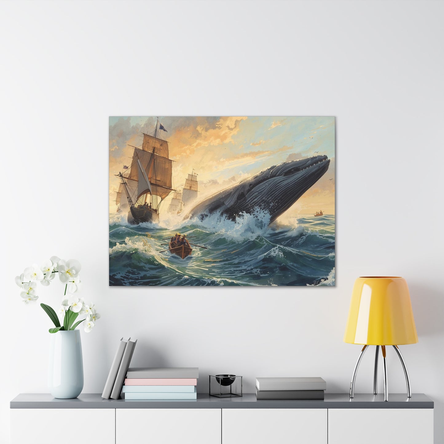 On the Hunt - Canvas Stretched, 0.75" - Wall Art 2026 - Scenes