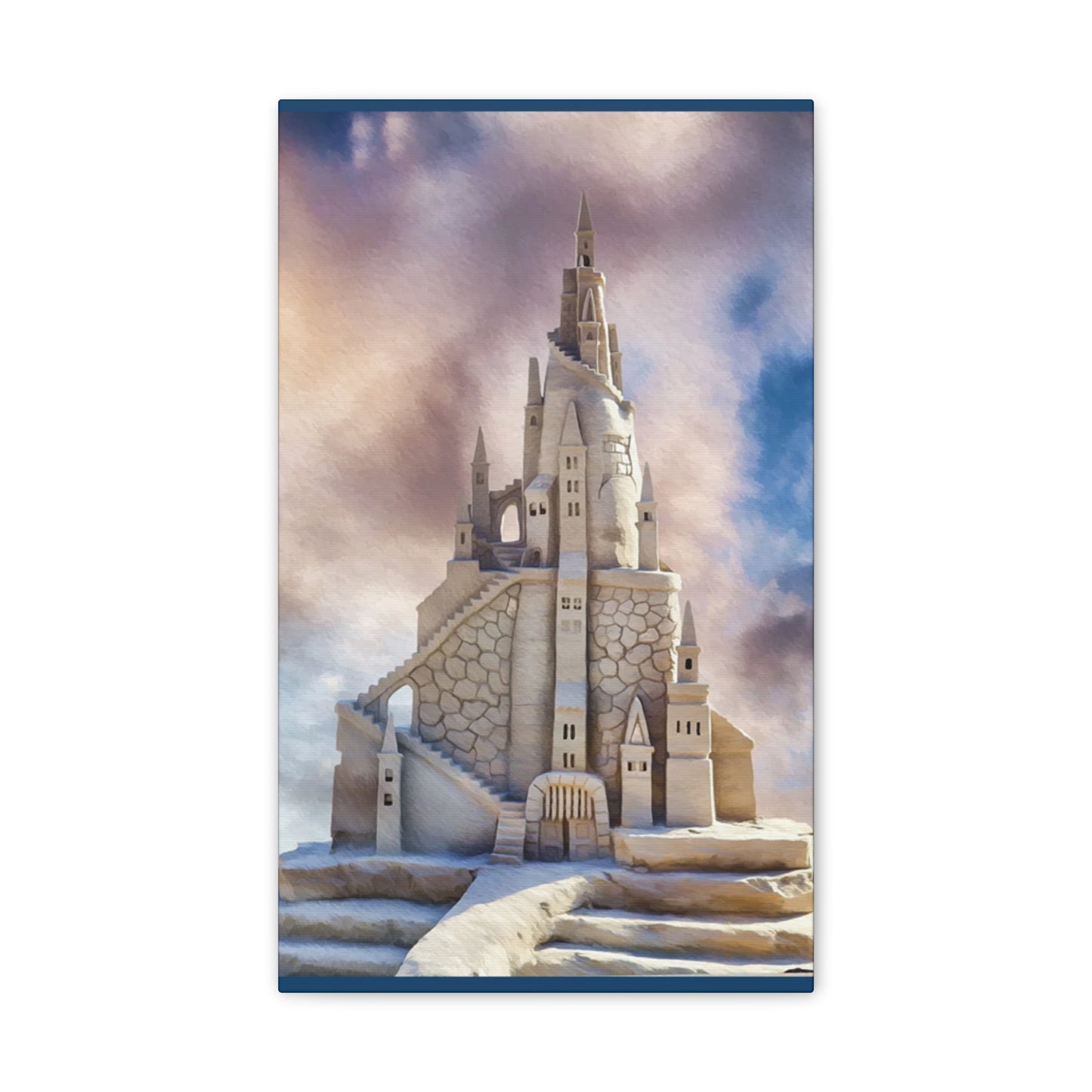 Sand Castle - Canvas Stretched, 0.75"