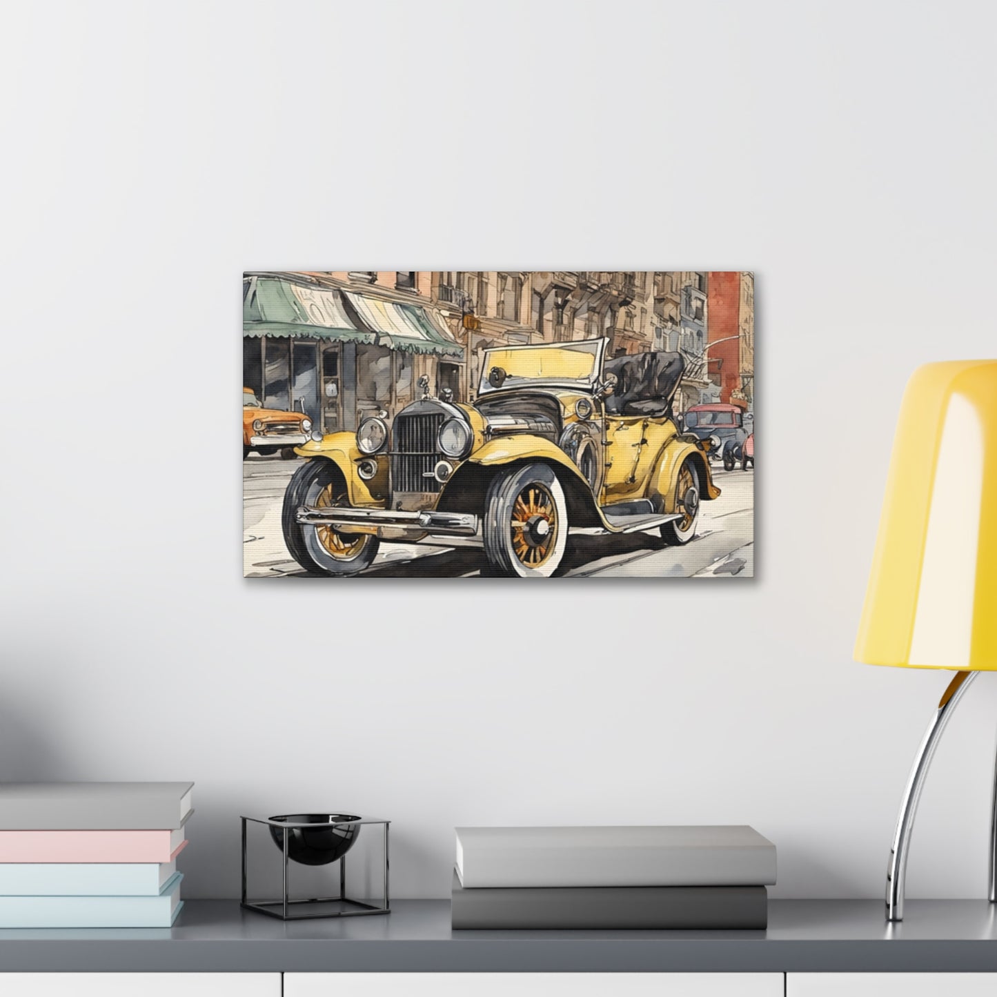 Antique Car - Canvas Stretched, 0.75" - Father's Day