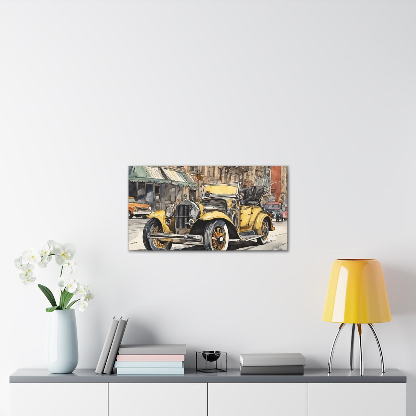 Antique Car - Canvas Stretched, 0.75" - Father's Day