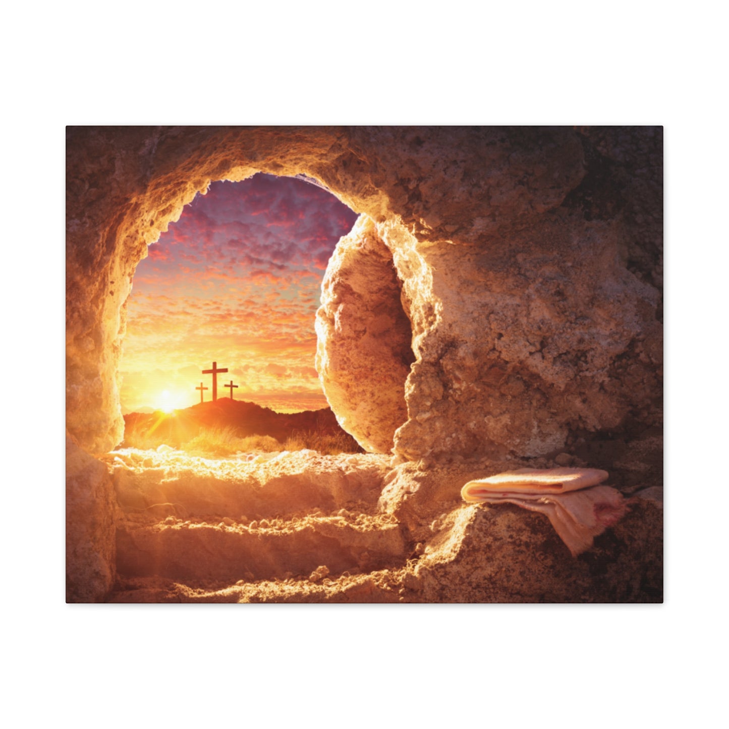 Resurrection - Canvas Stretched, 0.75" - Easter - Mother's Day - Father's Day