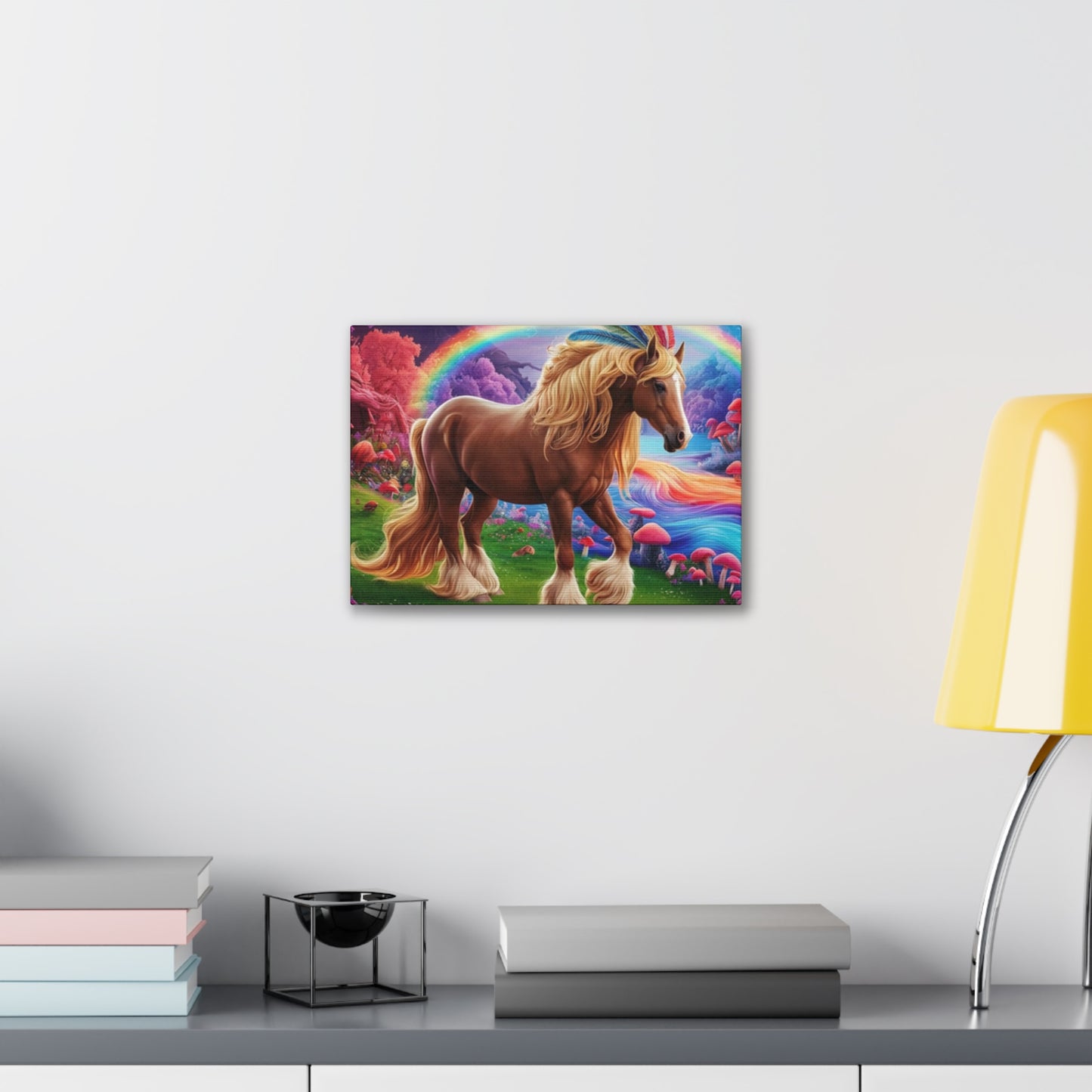 Colorful Horse - Canvas Stretched, 0.75"