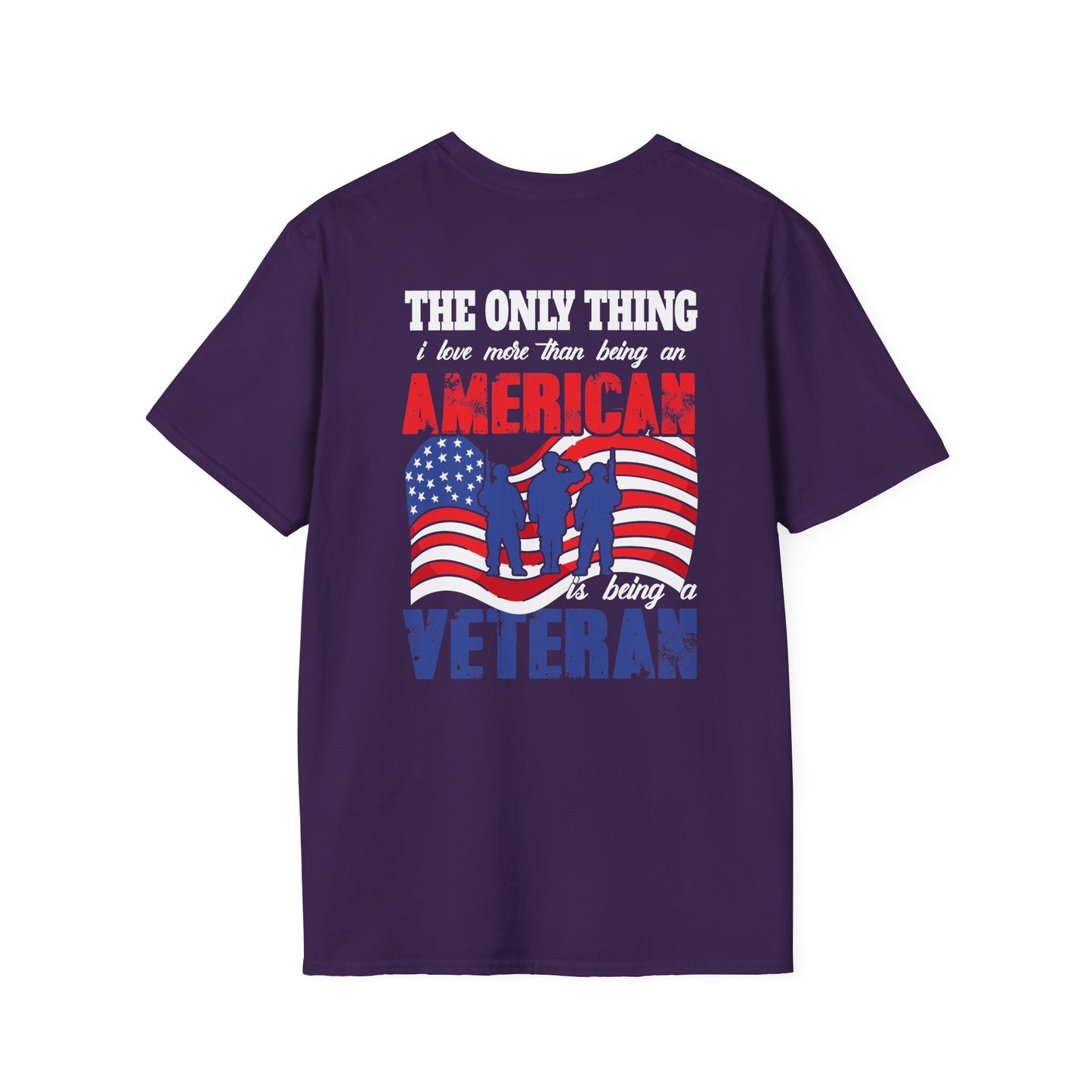 Military - Veteran - Unisex Softstyle T-Shirt