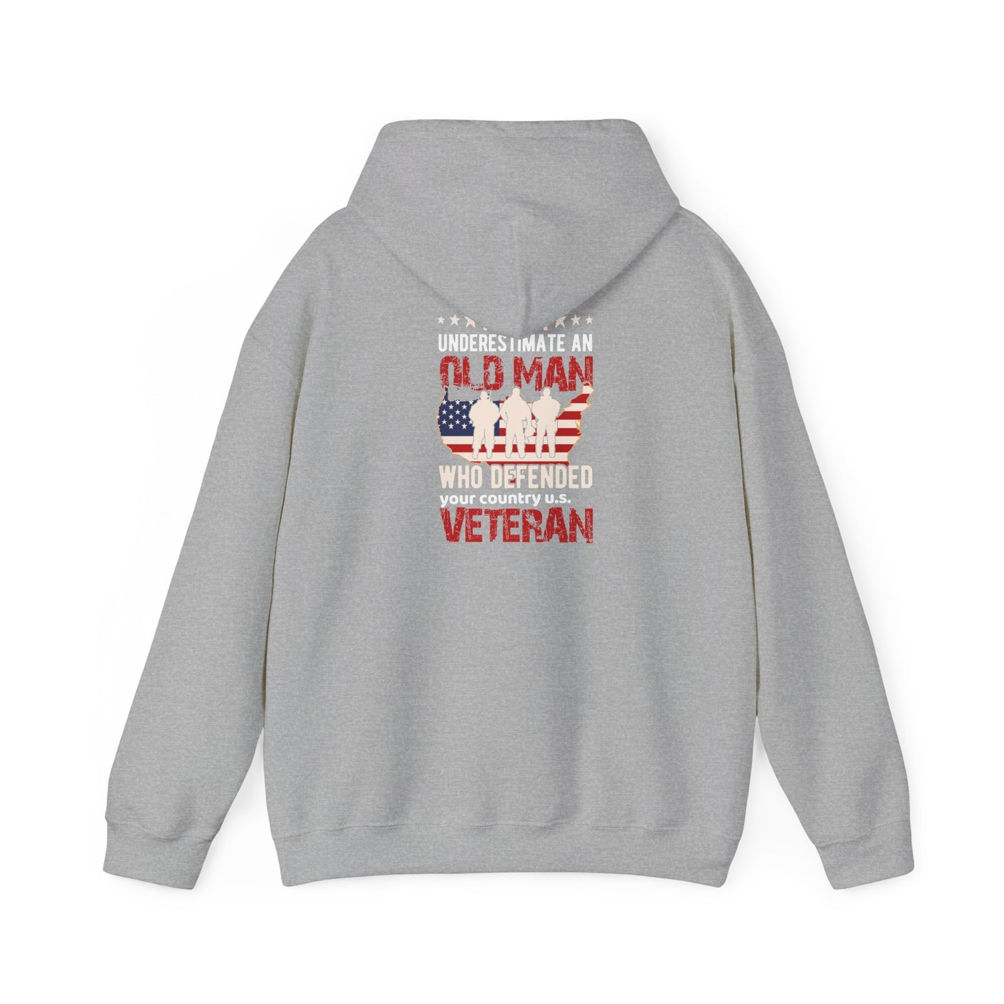 Military - Veteran - Unisex Heavy Blend™ Hooded Sweatshirt