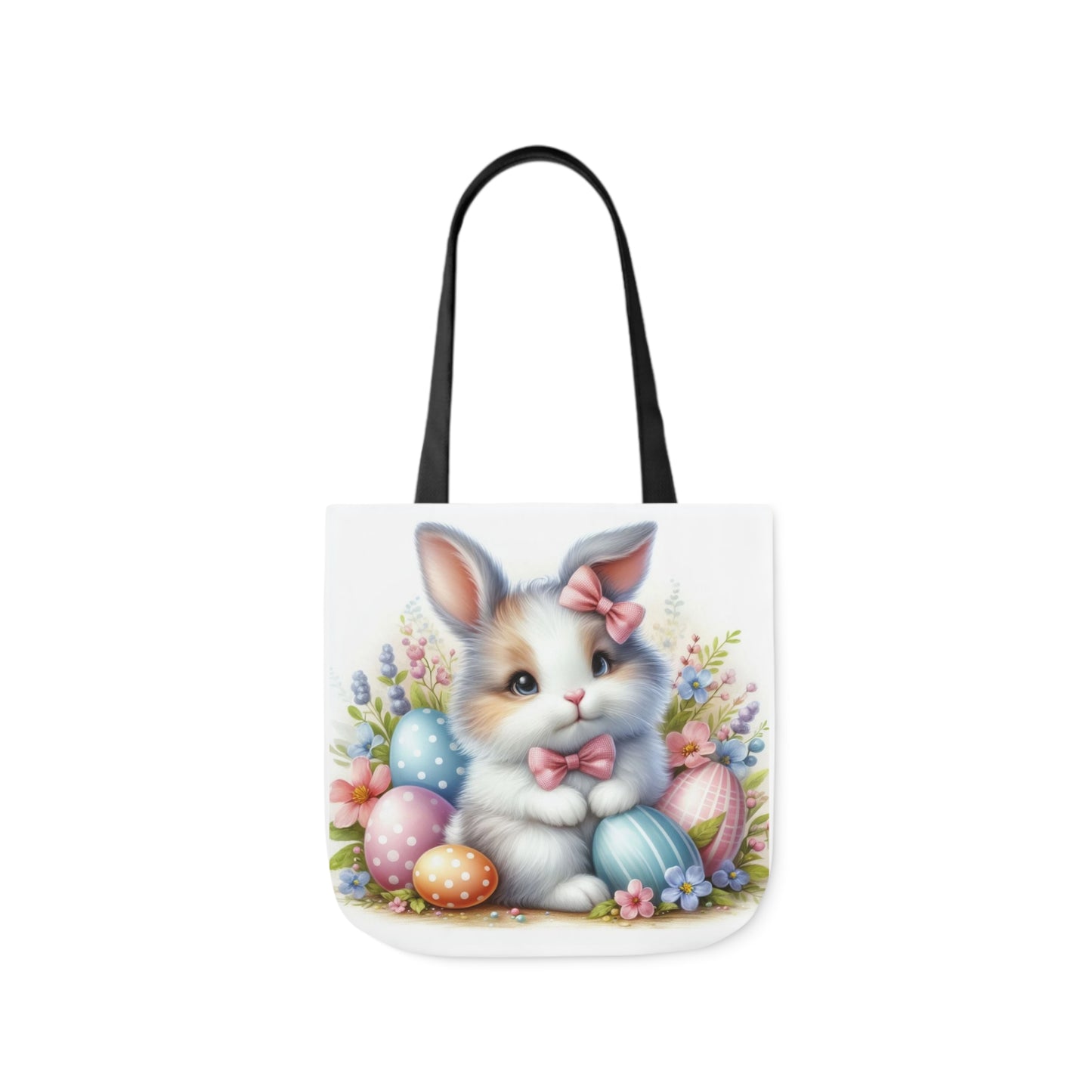 Easter - Canvas Tote Bag, 5-Color Straps -