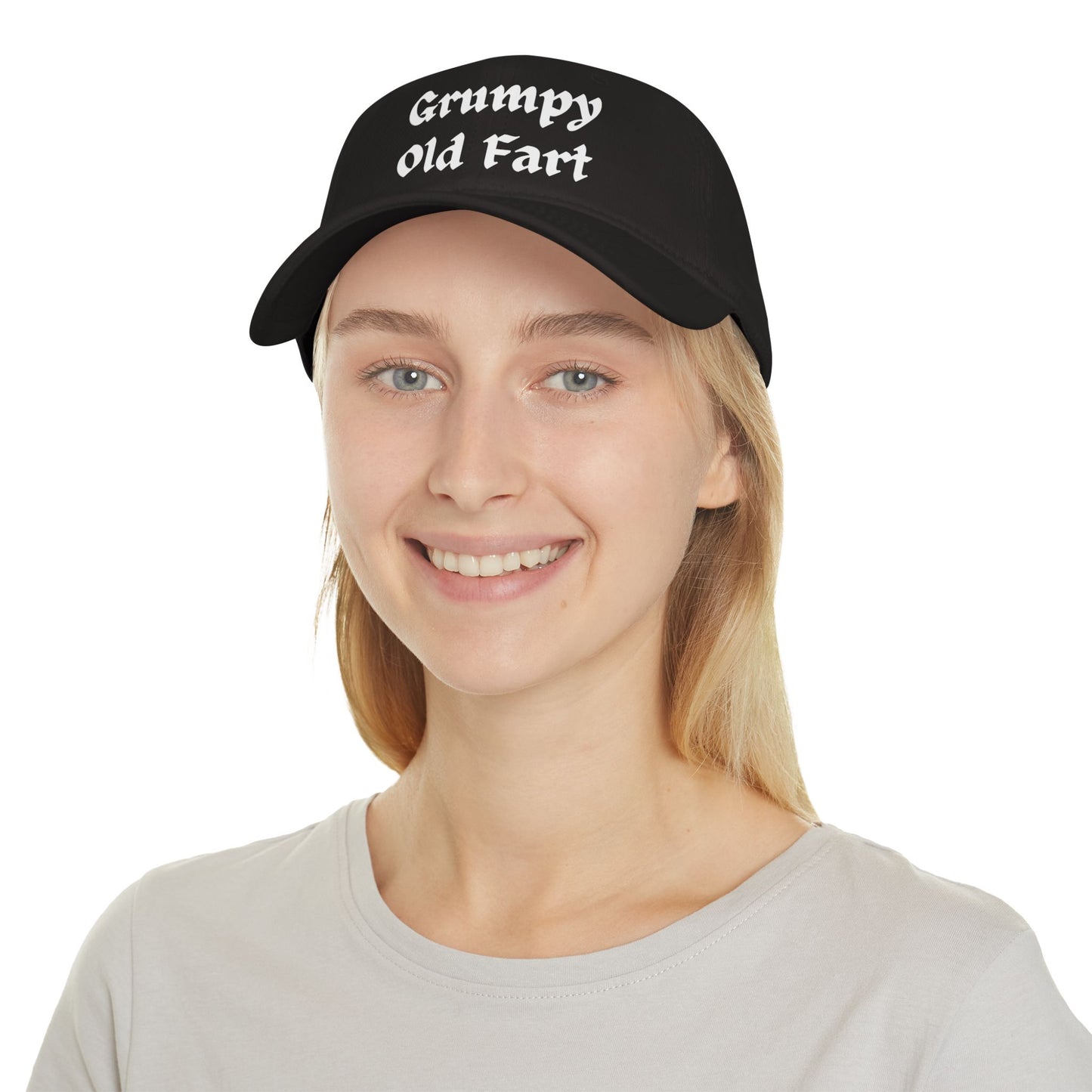 Grumpy Old Fart- Low Profile Ball Cap - Veterans - Father's Day