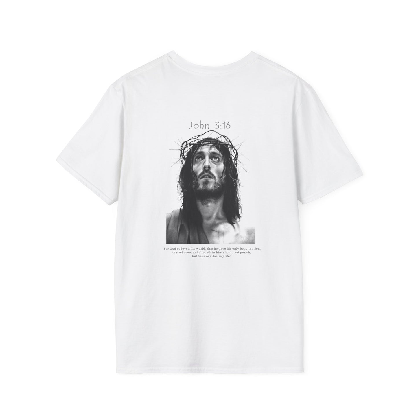 John 3:16 - Unisex Softstyle T-Shirt