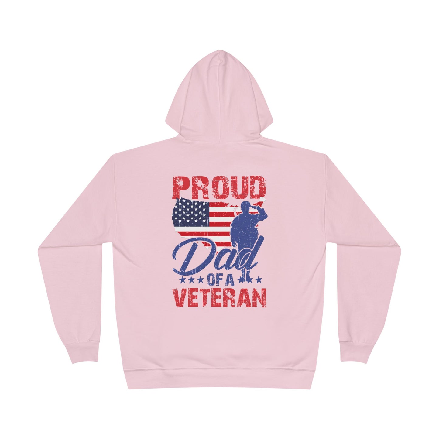 Military - Veteran - Unisex EcoSmart® Pullover Hoodie Sweatshirt