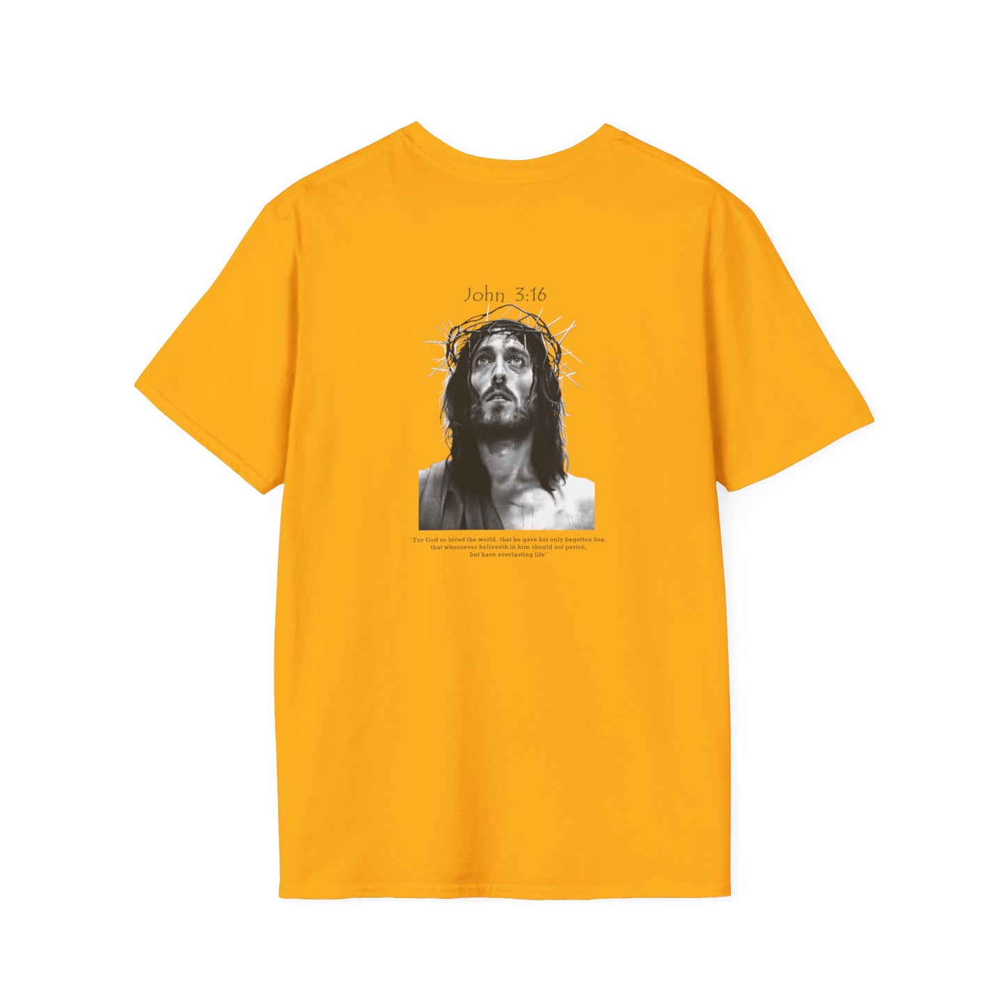 John 3:16 - Unisex Softstyle T-Shirt