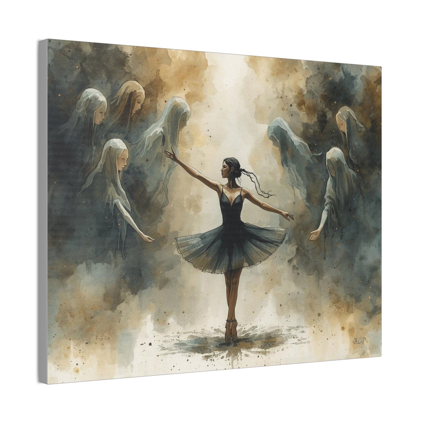 Haunted Ballerina - Canvas Stretched, 0.75" - Wall Art 2026 - Individuals