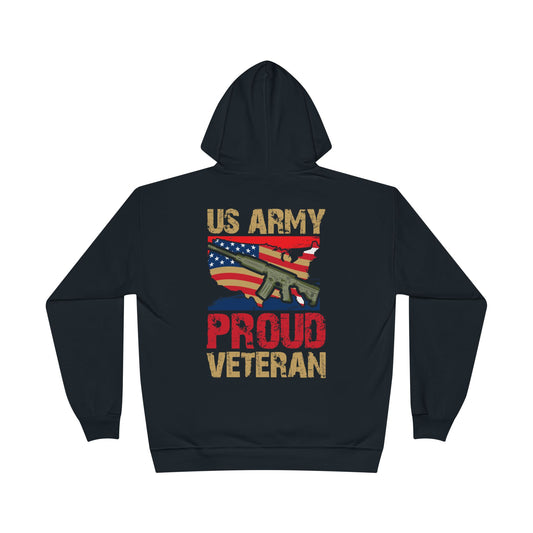 Military - Veteran - Unisex EcoSmart® Pullover Hoodie Sweatshirt