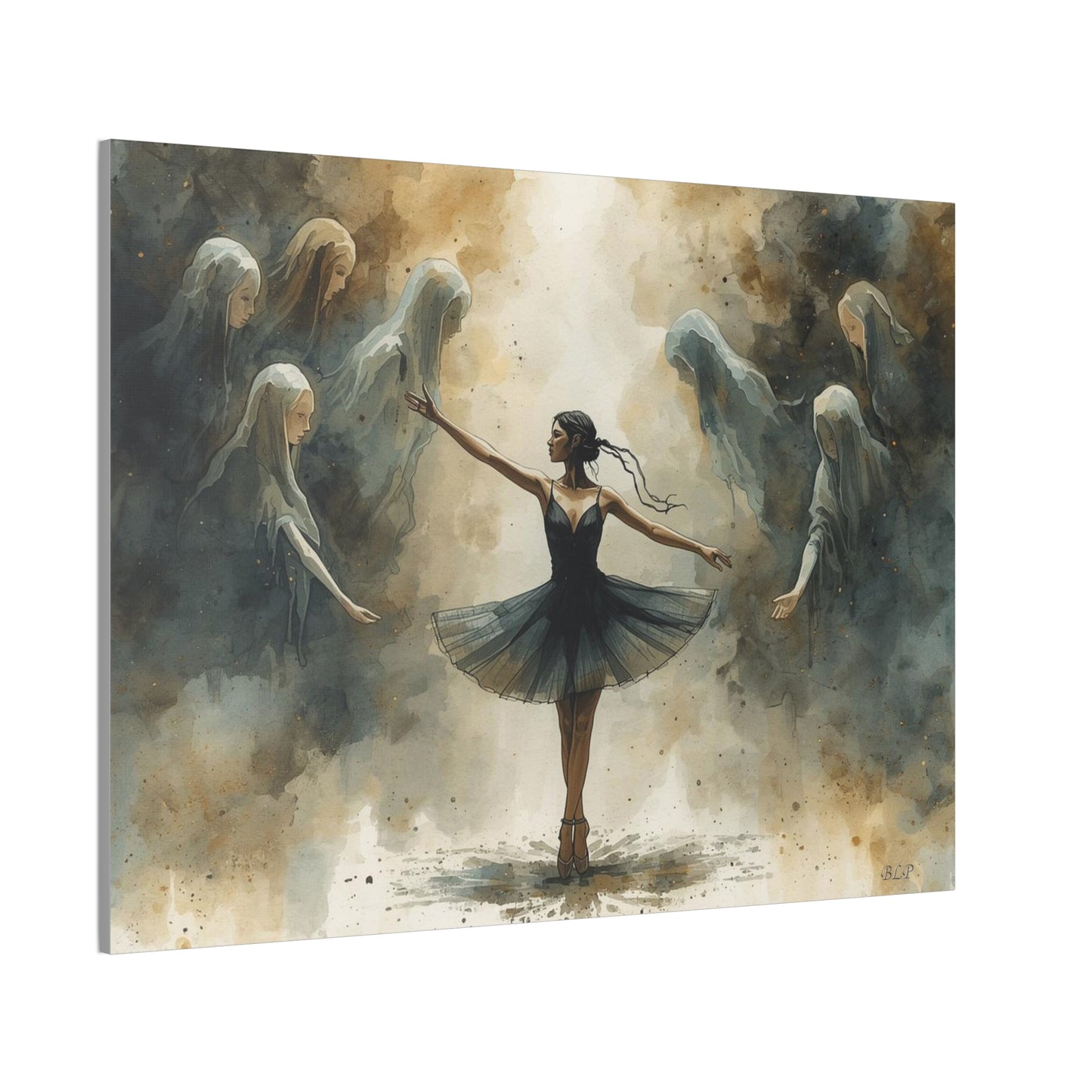 Haunted Ballerina - Canvas Stretched, 0.75" - Wall Art 2026 - Individuals