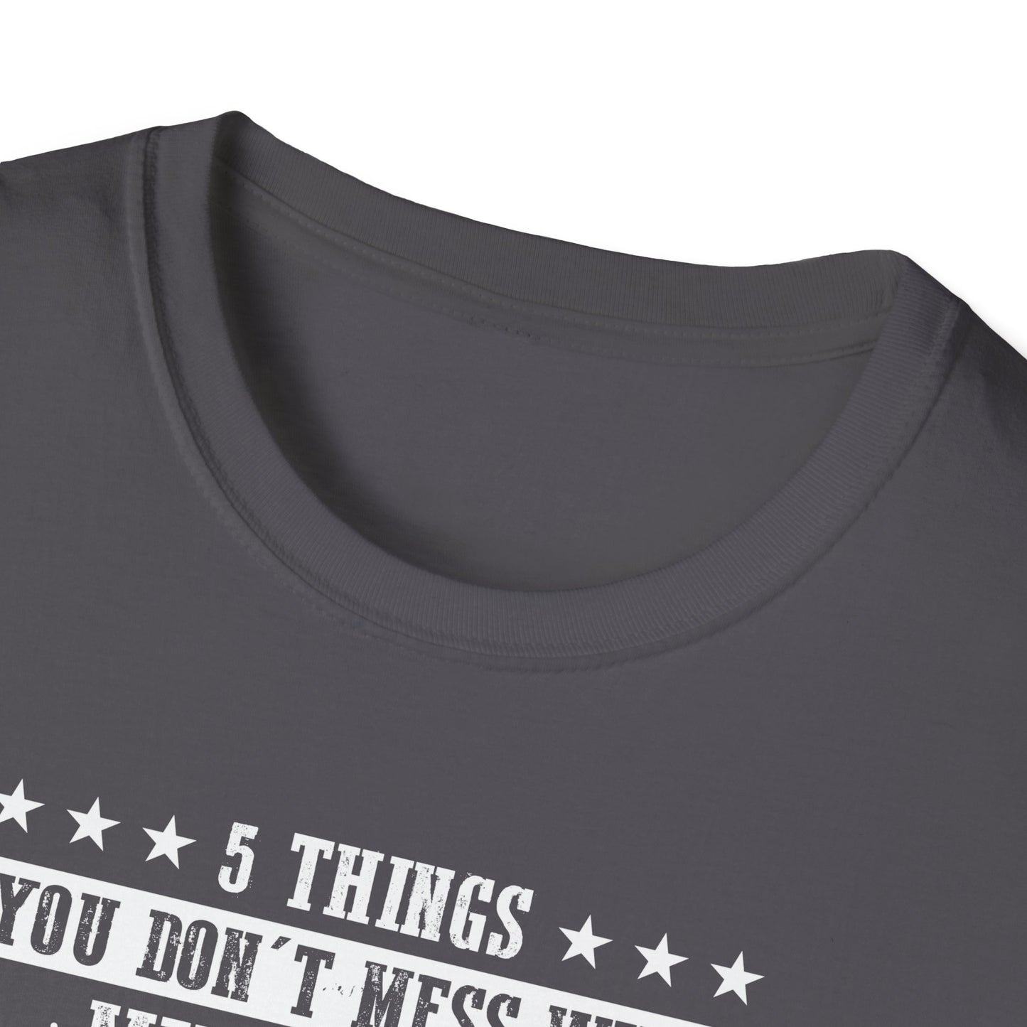 Five things - Unisex Softstyle T-Shirt