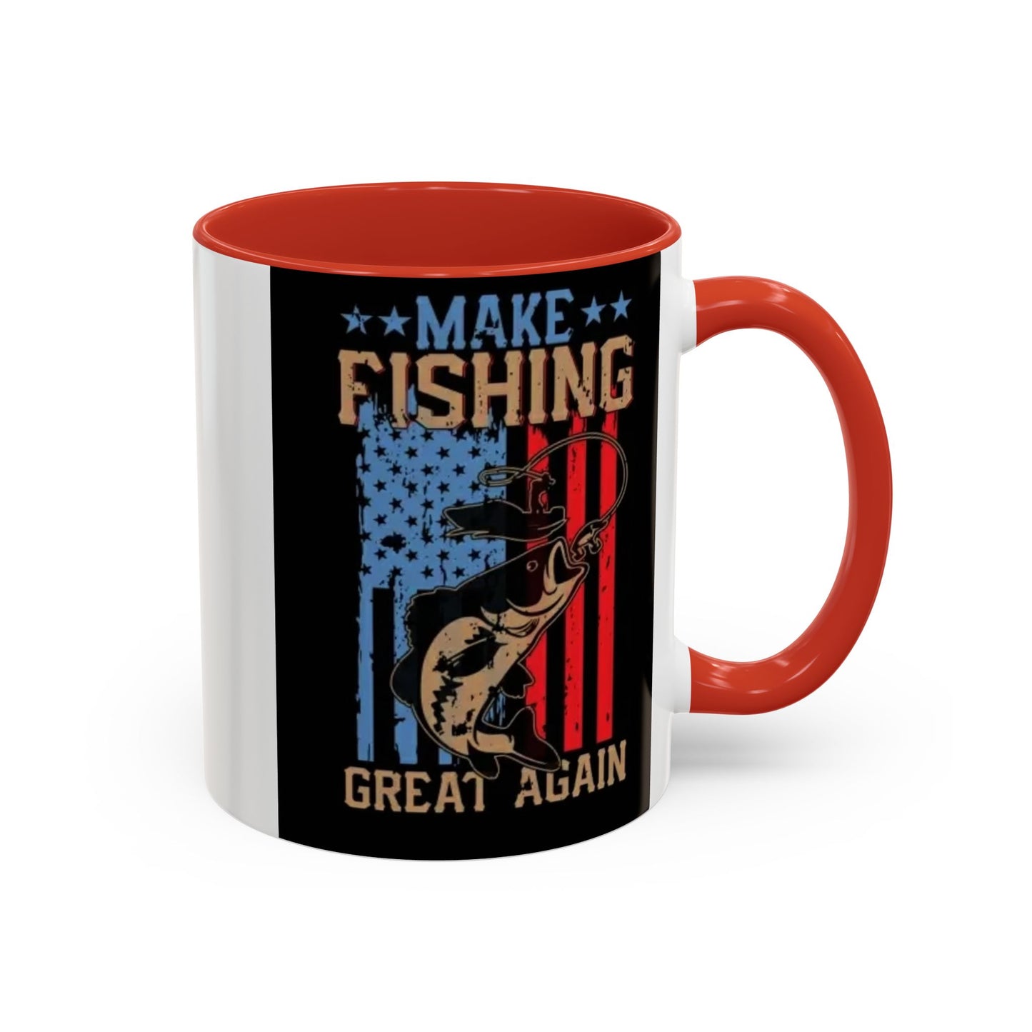 Make Fishing Great Again - Whimsical and Military Mugs