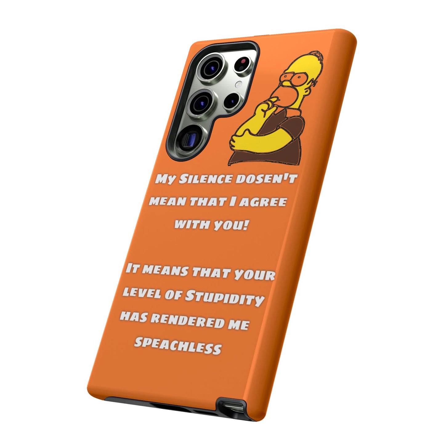 My Silence - Tough Cases - Whimsical Phone Cases