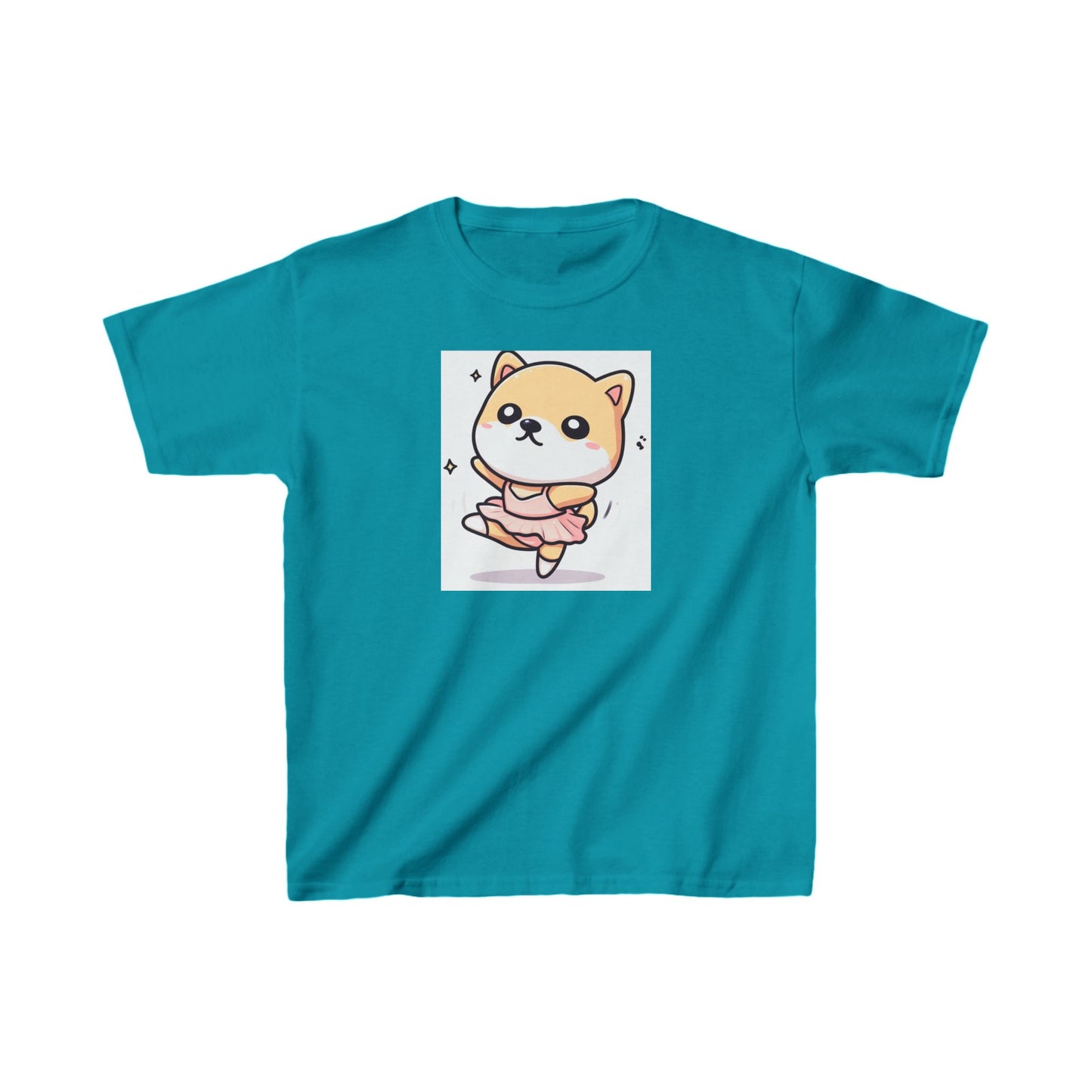 Kids - Dancing Kitty -  Heavy Cotton™ T-Shirt