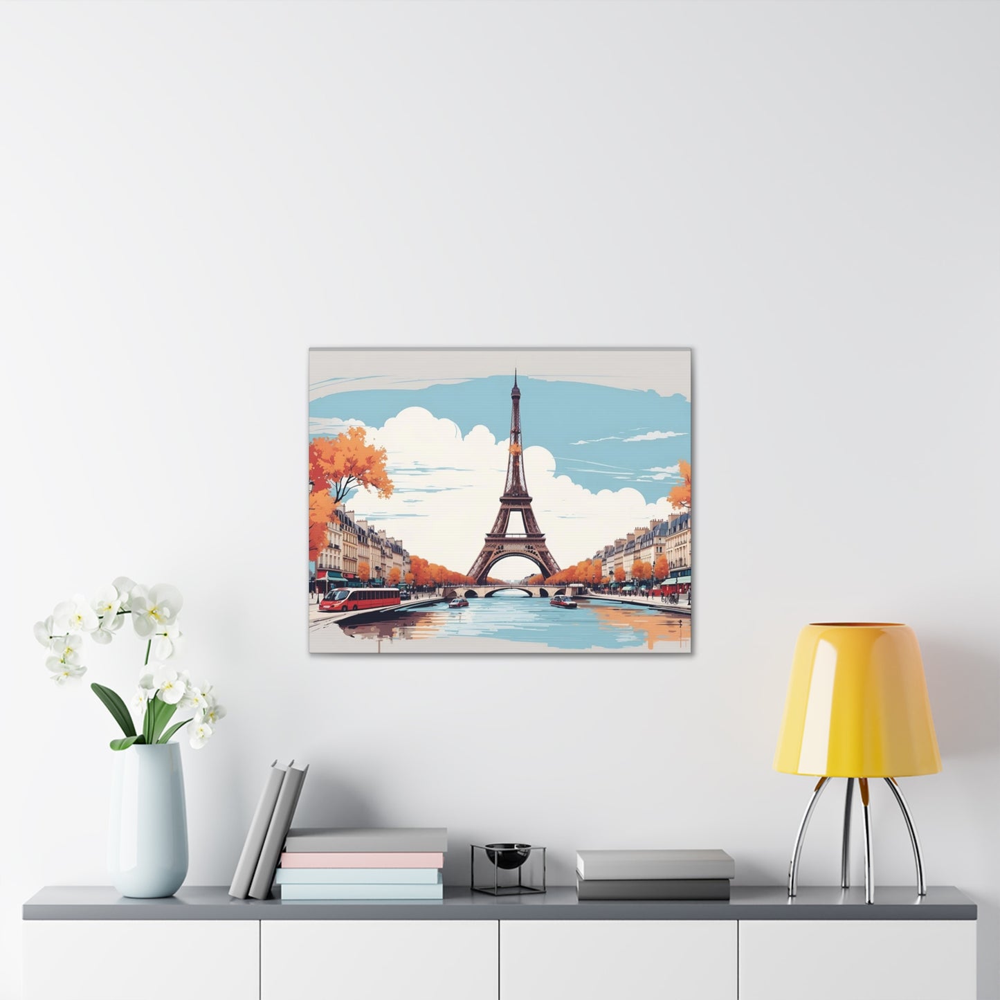 Eiffel Tower - Canvas Stretched, 0.75"