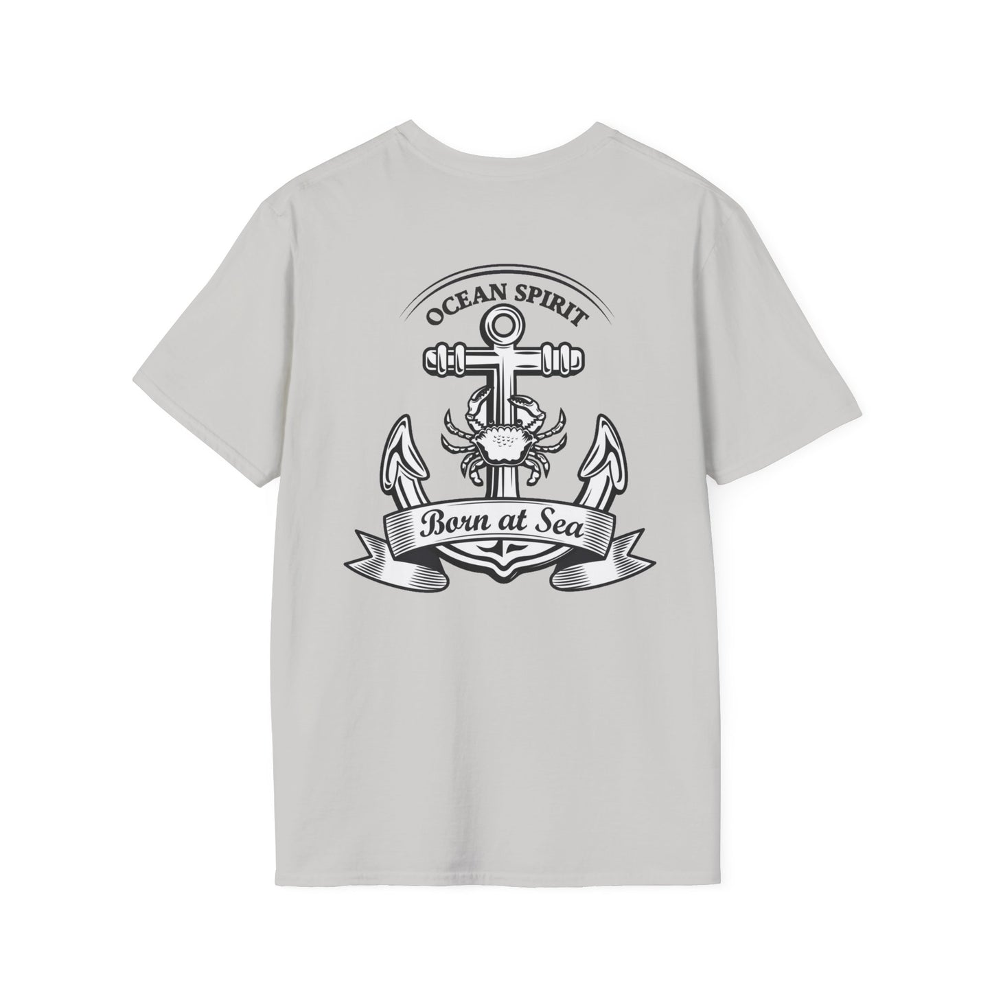 Born at Sea - Unisex Softstyle T-Shirt