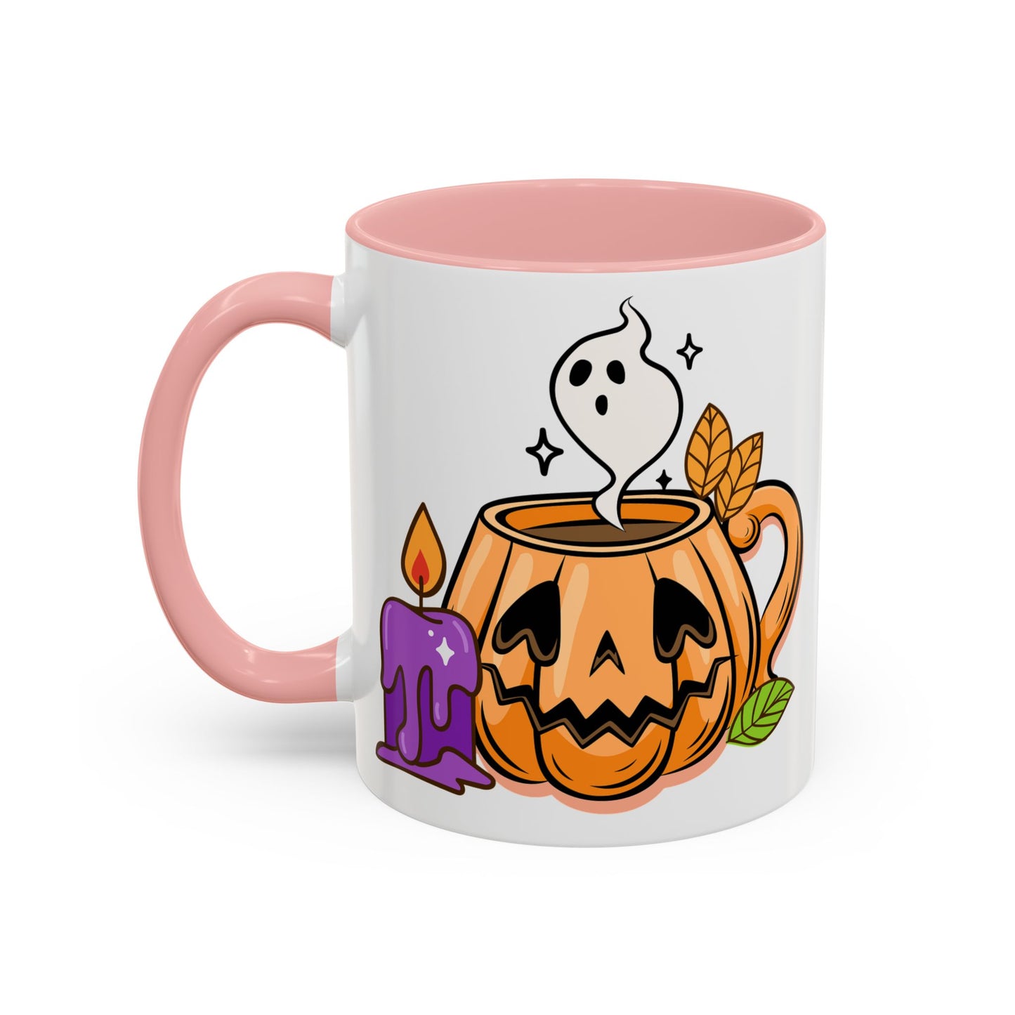 Pumpkin Spice - Accent Coffee Mug (11, 15oz) - Halloween