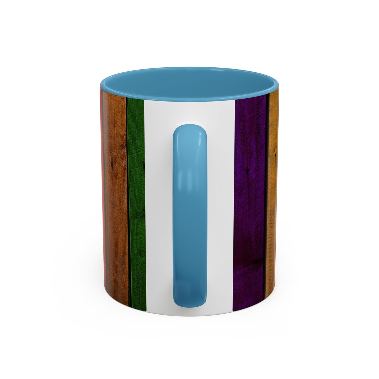 Colored Planks - Accent Coffee Mug (11, 15oz)