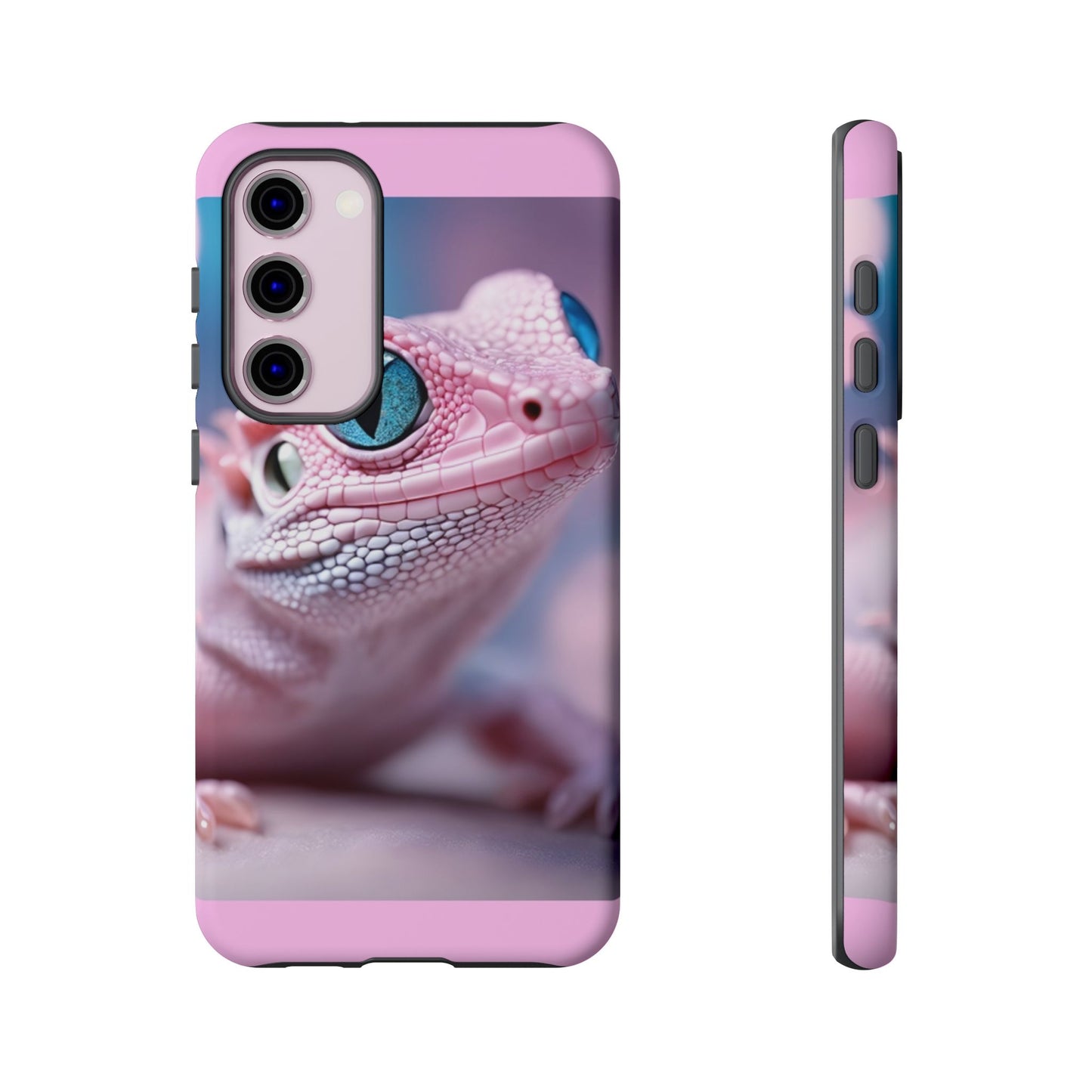 Pink Lizard - Whimsical Phone Cases