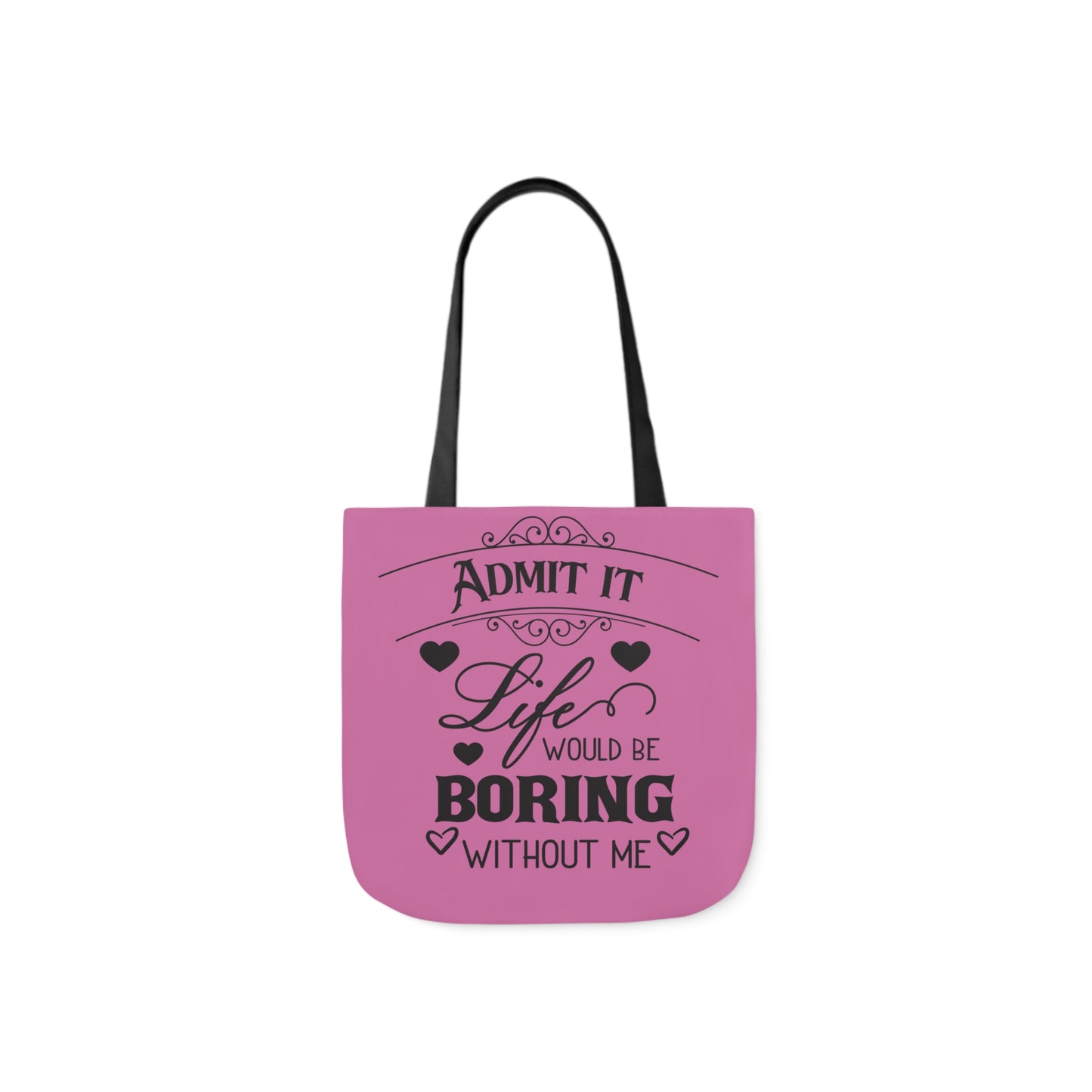 Admit it - Canvas Tote Bag, 5-Color Straps - Mother's Day