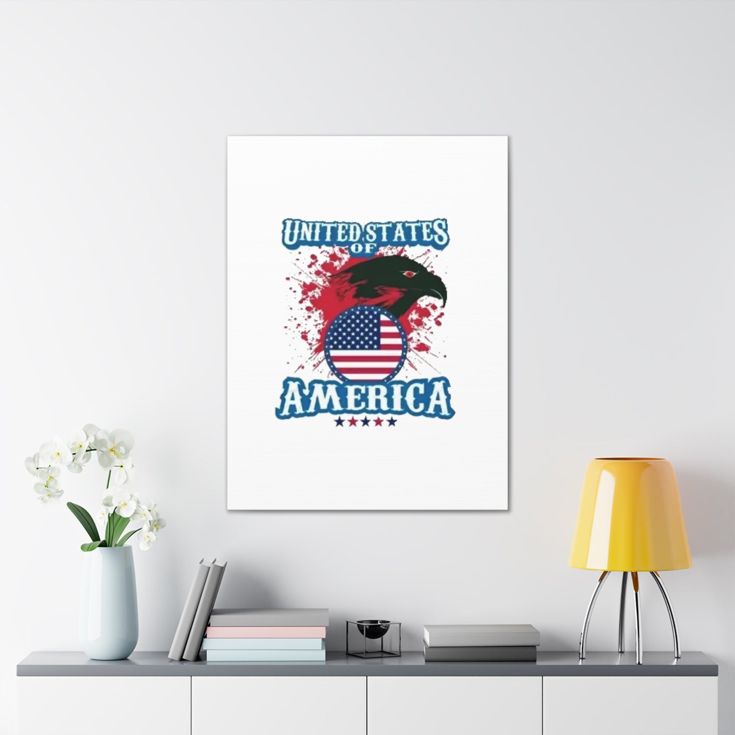 United States of America - Canvas Stretched, 0.75"