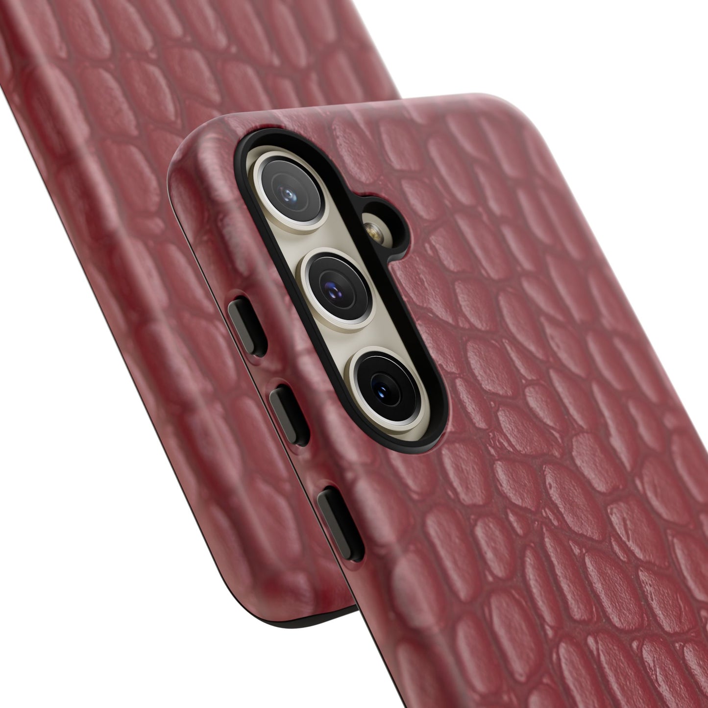 Red Leather - Tough Cases - Whimsical Phone Cases