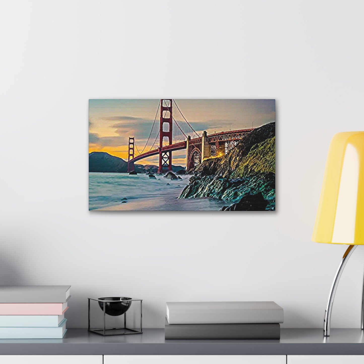 Golden Gate - Canvas Stretched, 0.75"