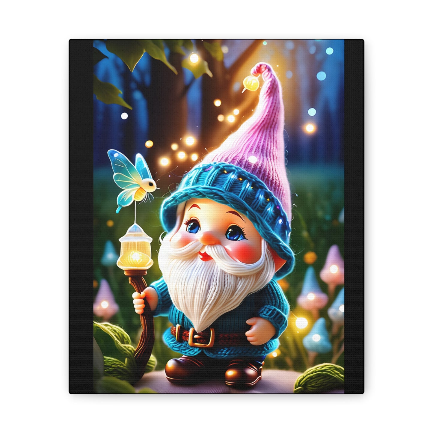 Gnome - Canvas Stretched, 0.75"