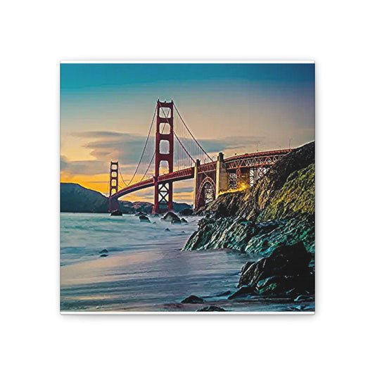 Golden Gate - Canvas Stretched, 0.75"