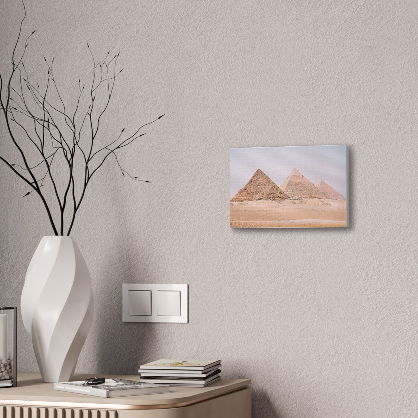 Pyramids - Canvas Stretched, 0.75"