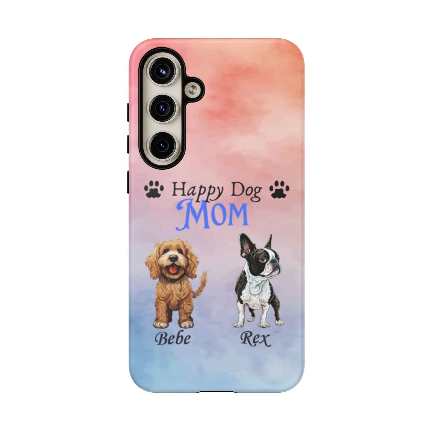 Dog Mom - Personalized - Whimsical Phone Cases - Mother's Day