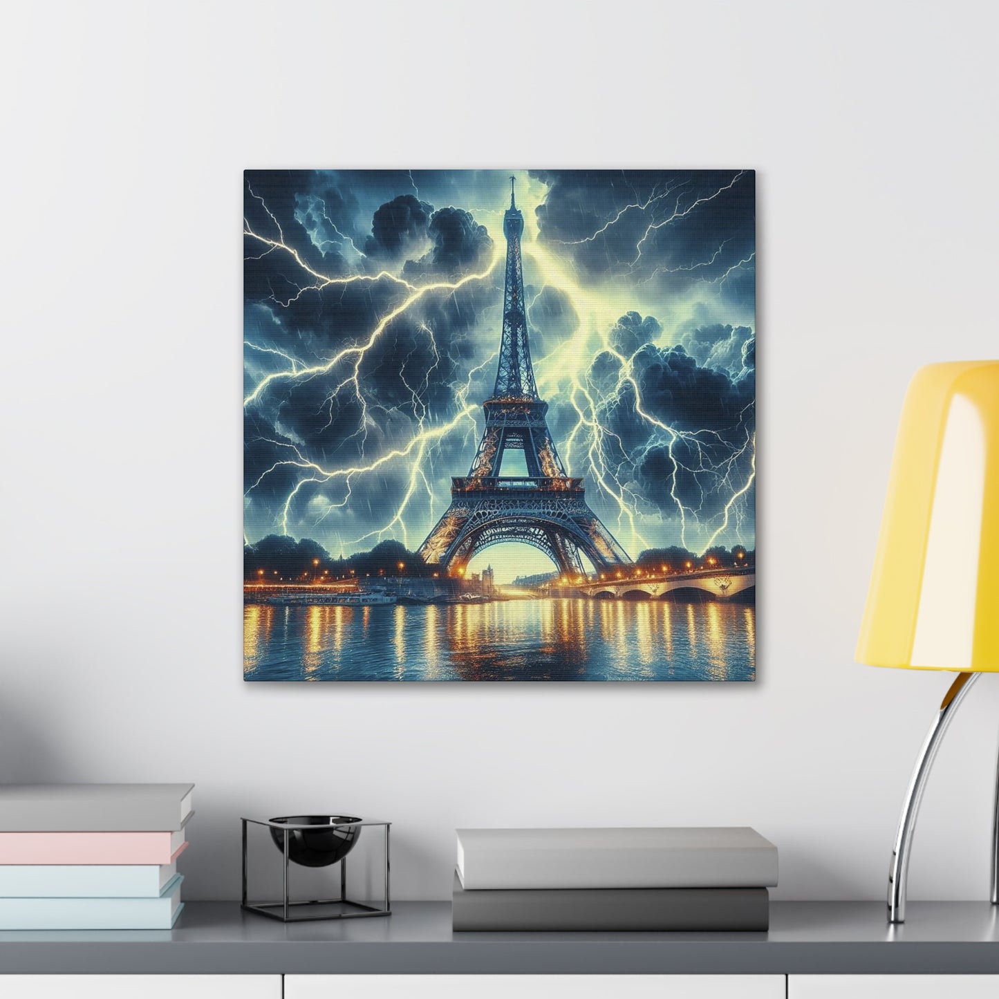 Eiffel Tower - Canvas Stretched, 0.75"