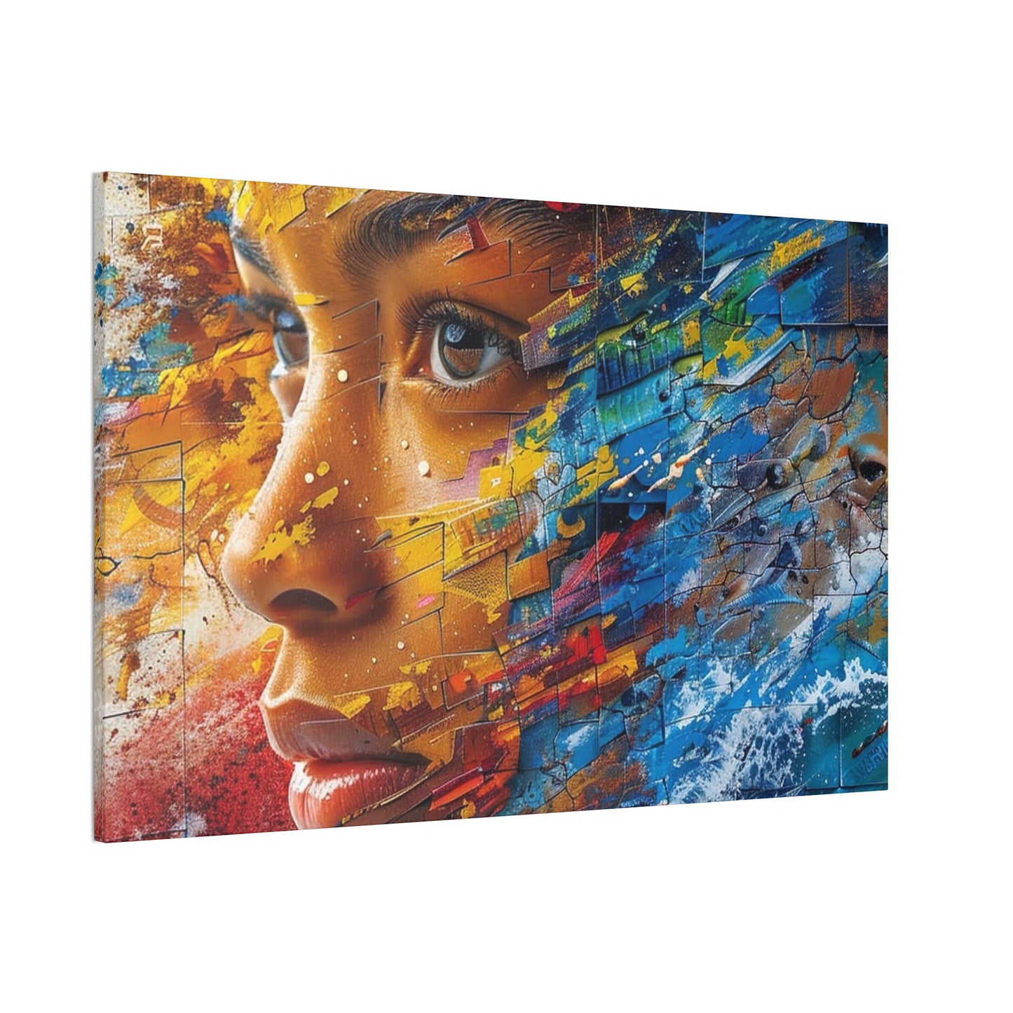 She - Canvas Stretched, 0.75"