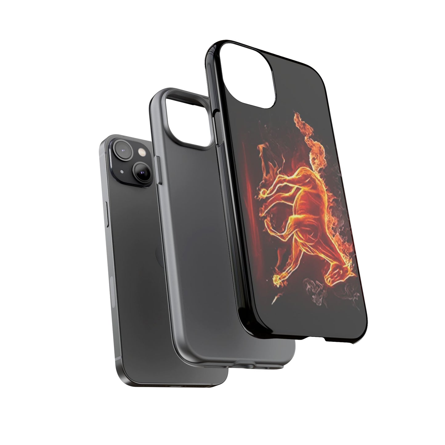 Burning Horse - Whimsical Phone Cases