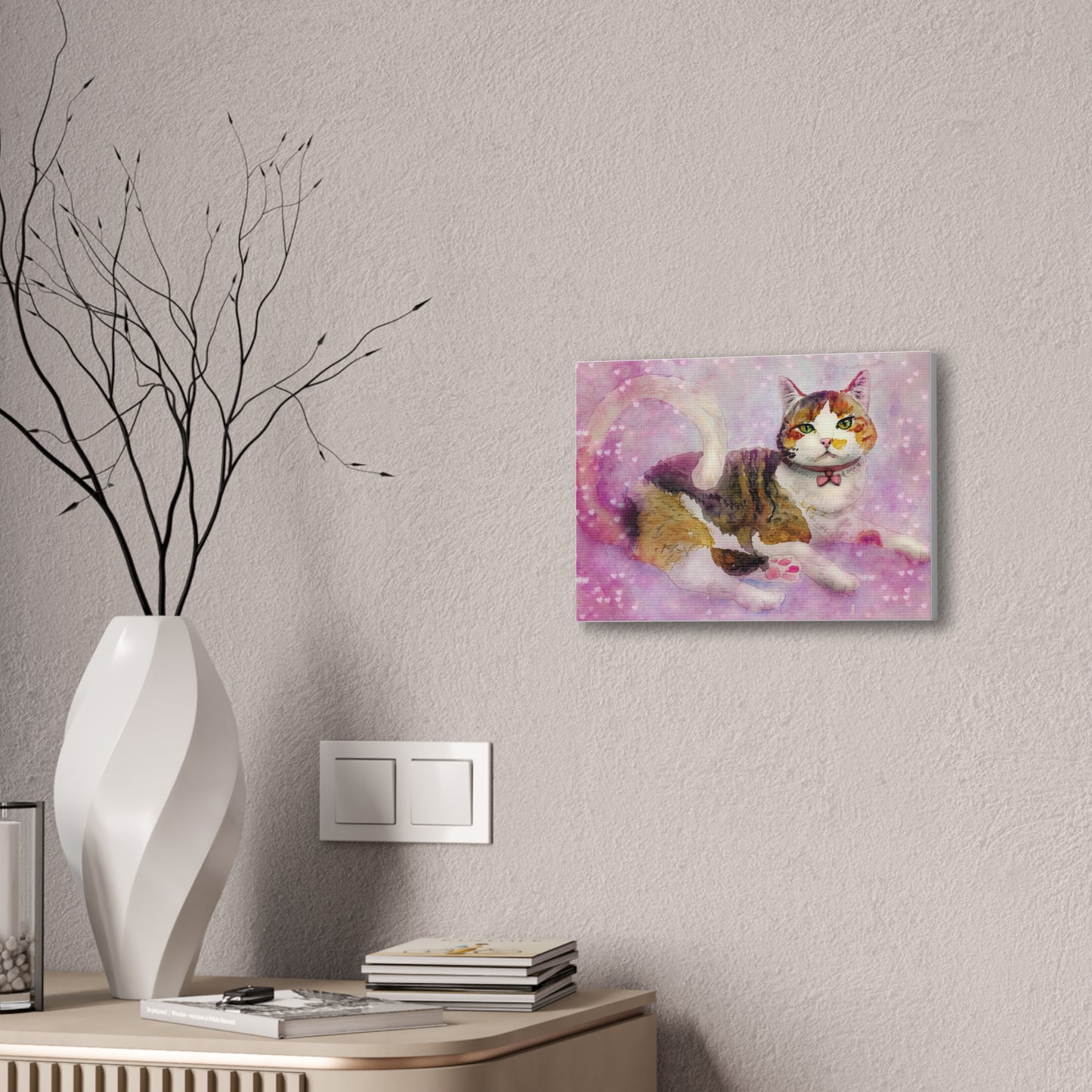 Pretty Kitty - Canvas Stretched, 0.75"