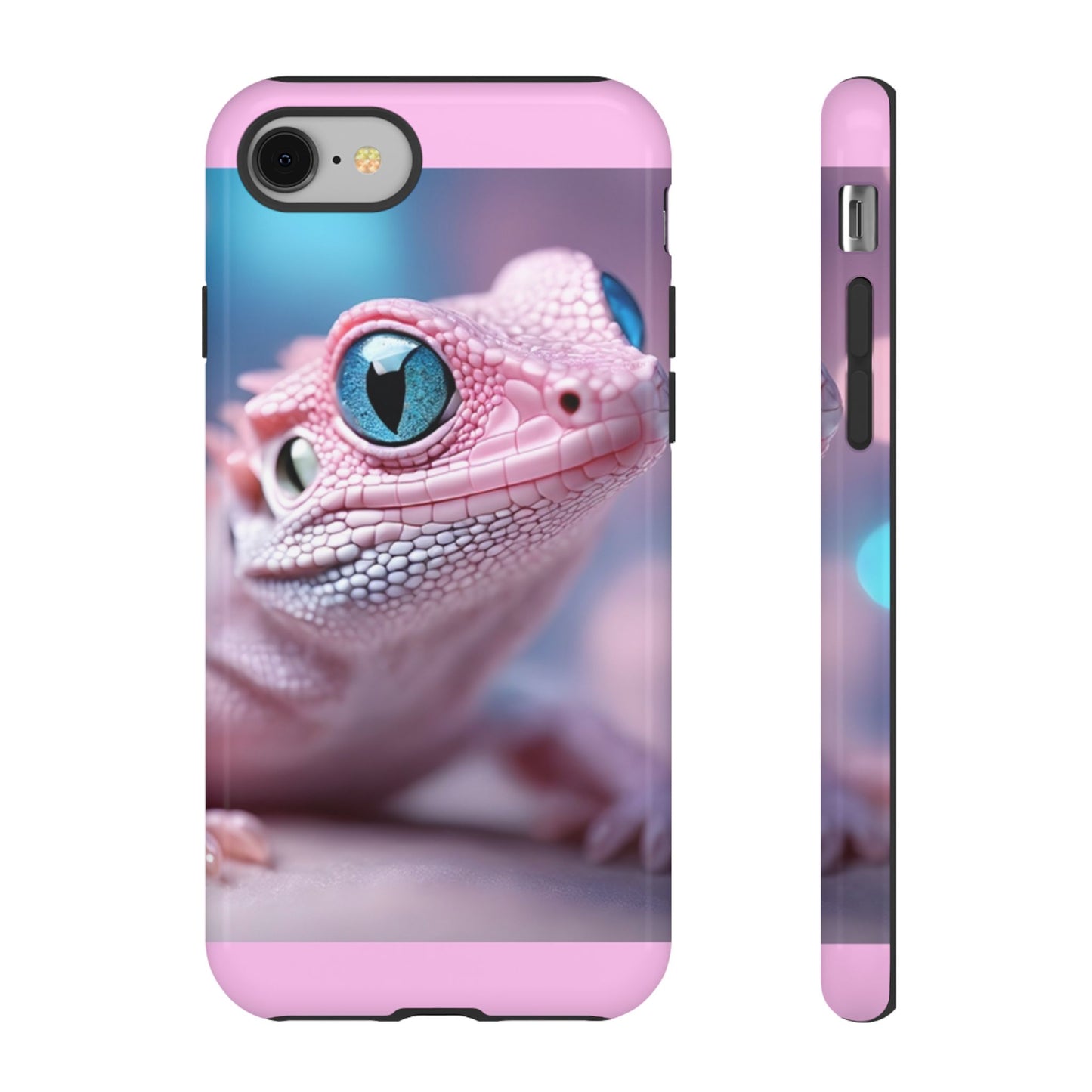 Pink Lizard - Whimsical Phone Cases