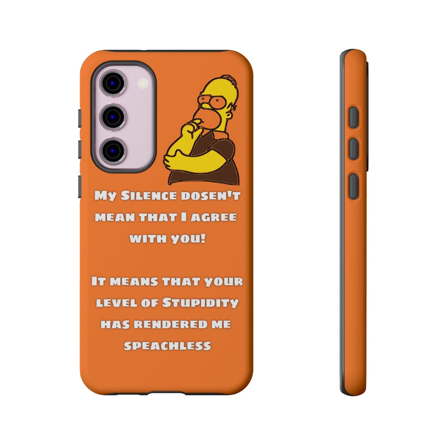 My Silence - Tough Cases - Whimsical Phone Cases