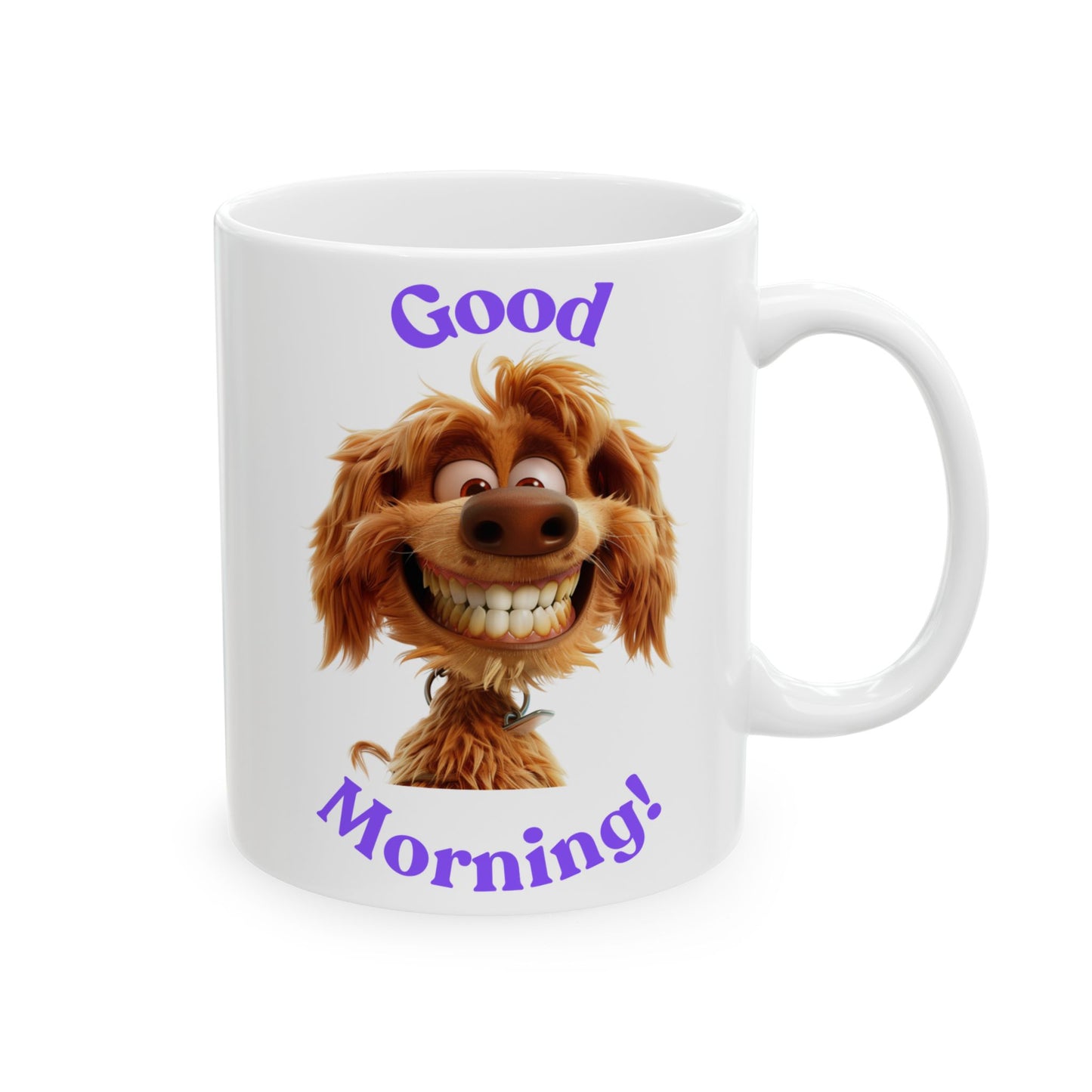 Good Morning - Ceramic Mug, (11oz, 15oz) - Mother's Day - Father's Day - mugs and Tumblers