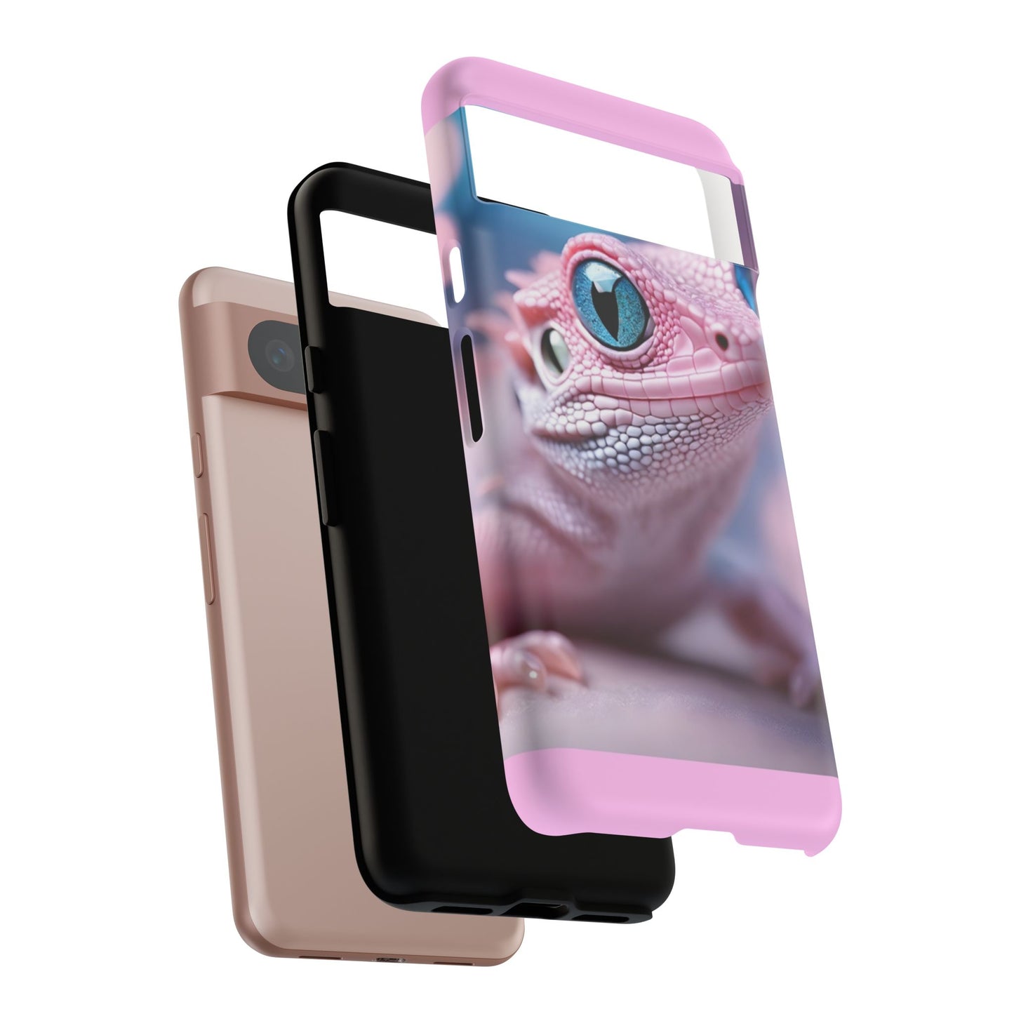 Pink Lizard - Whimsical Phone Cases