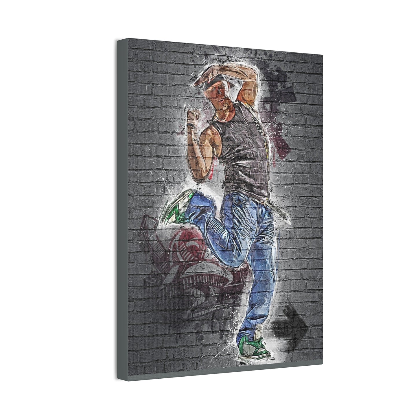 Wall Dancer - Canvas Stretched, 0.75"