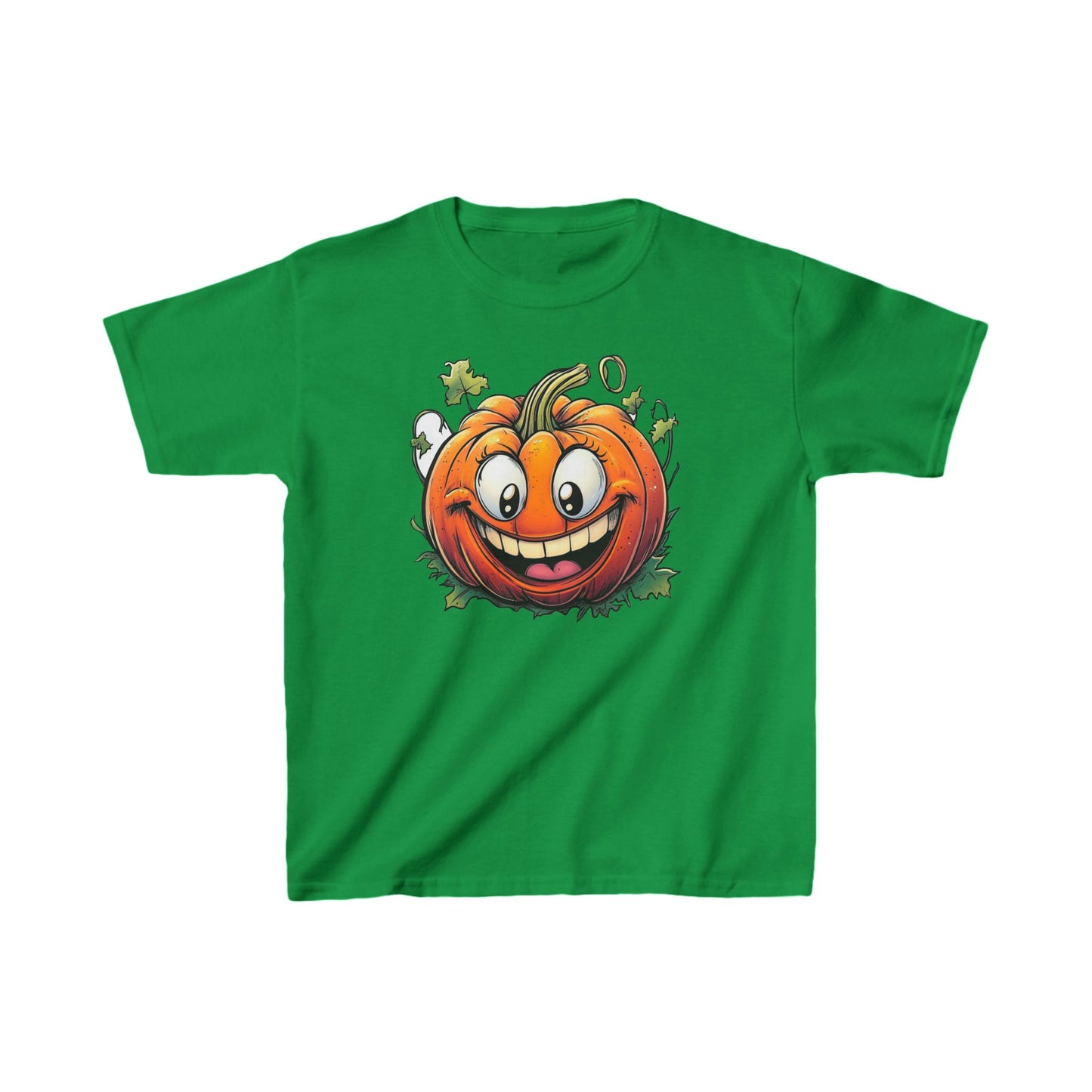 Kids - Happy Pumpkin -  Heavy Cotton™ T-Shirts