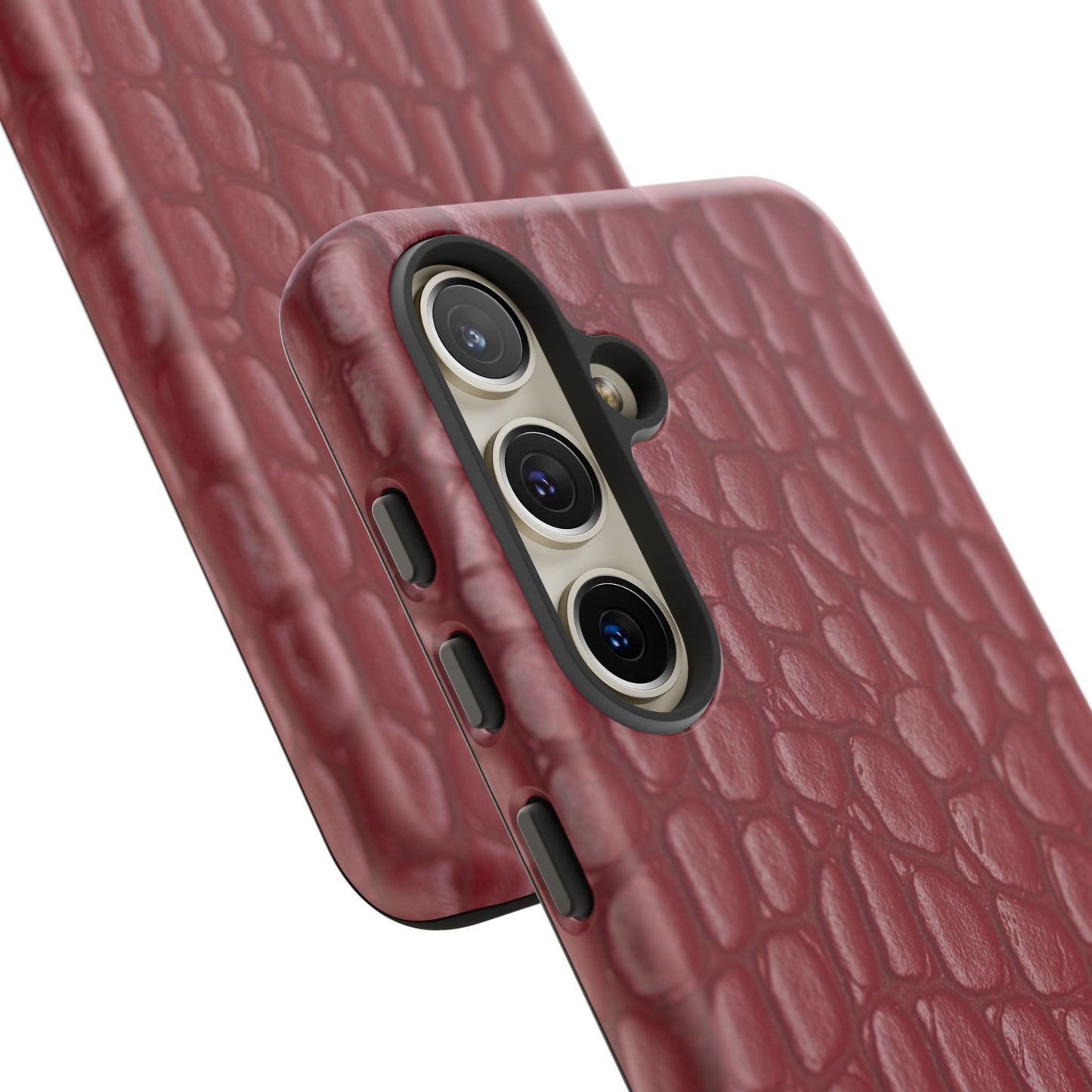 Red Leather - Tough Cases - Whimsical Phone Cases