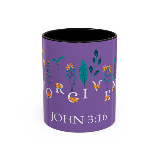 Forgiven - Accent Coffee Mug (11, 15oz) - Easter